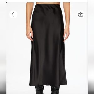 Dynamite | Melody Satin Slip Skirt